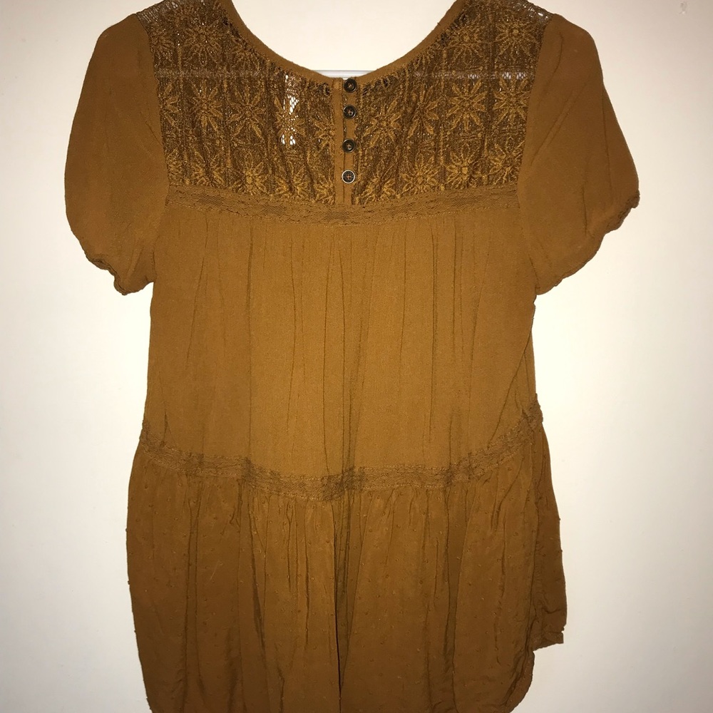 Burnt orange top